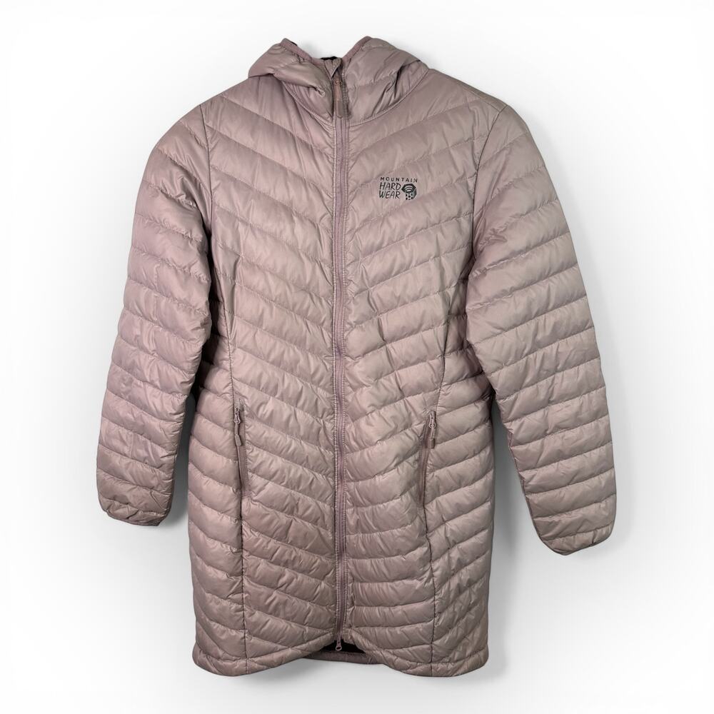 Mountain Hardwear Womens Small Glen Alpine Duck Down Parka Quilted Puffer Hooded
